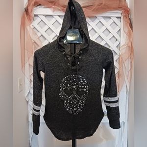 No Boundaries gray hoodie women's size medium.